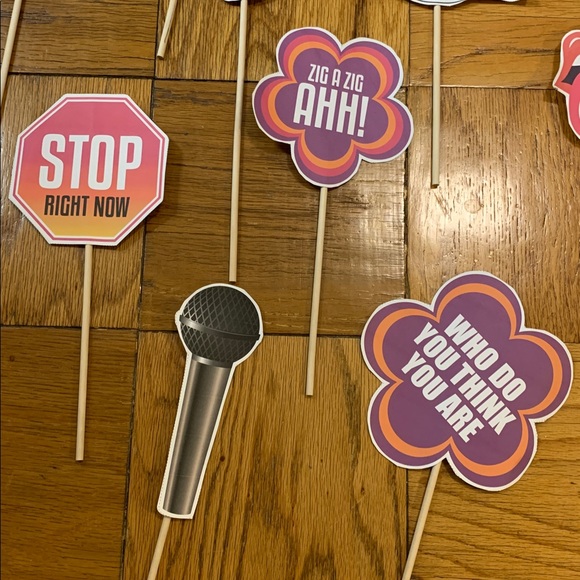 Spice Girls Themed Party Photo Booth Props - Picture 4 of 7